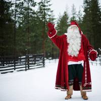 Santa Claus poses in December 2011 at Rovaniemi, Finnish Lapland. Santa Claus is broke and has filed for bankruptcy in Finland, or at least a popular Santa tourist attraction on the Arctic Circle has done so, a court said Thursday. | AFP-JIJI