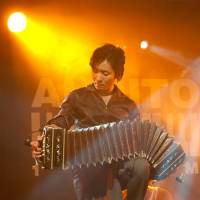 It takes two to tango: Bandoneonist Koji Hirata performs as a member of Argentine tango ensemble Cambatango at the Festa di Avante! in Lisbon in 2010. Koji Hirata finds the 'soul of tango' through his bandoneon