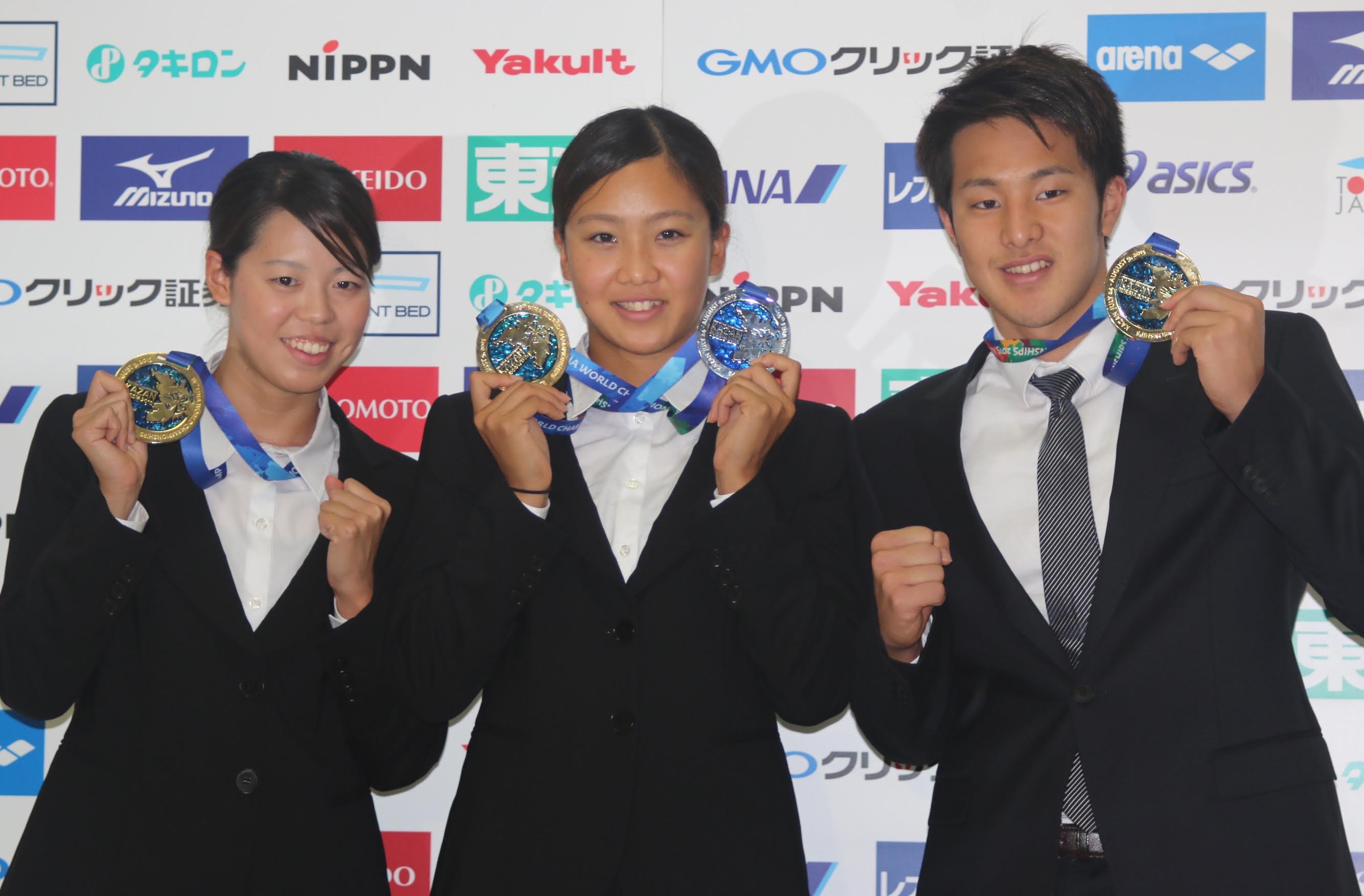 Gold medalists Seto, Hoshi, Watanabe gain confidence in Kazan