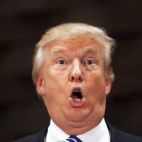 U.S. Republican presidential candidate Donald Trump addresses the crowd at the South Carolina African American Chamber of Commerce in North Charleston, South Carolina, Wednesday. He slammed Boeing Co. over its plan to open a plant in China, saying it will cost American jobs. | REUTERS