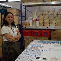 Yoko Inoue talks about “Rice Paper,” which tackles the TPP. Poster woman for the war against the U.S.-led TPP