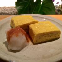 Snacks before the soba: Kamiyama serves a range of side dishes, such as tamago-yaki omelette. | ROBBIE SWINNERTON