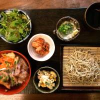 The lunch set at Kamiyama stars teuchi soba, finely cut and served in dainty portions. | ROBBIE SWINNERTON