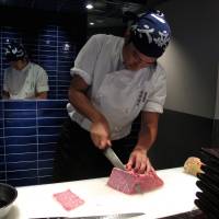Owner Kentaro Nakahara sources his wagyu directly, working through wholesalers to check the provenance, bloodline and — most crucially — flavor. | ROBBIE SWINNERTON
