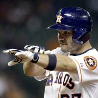 Infielder Jose Altuve has been one of the key components of the Astros\' resurgence this season. | AP