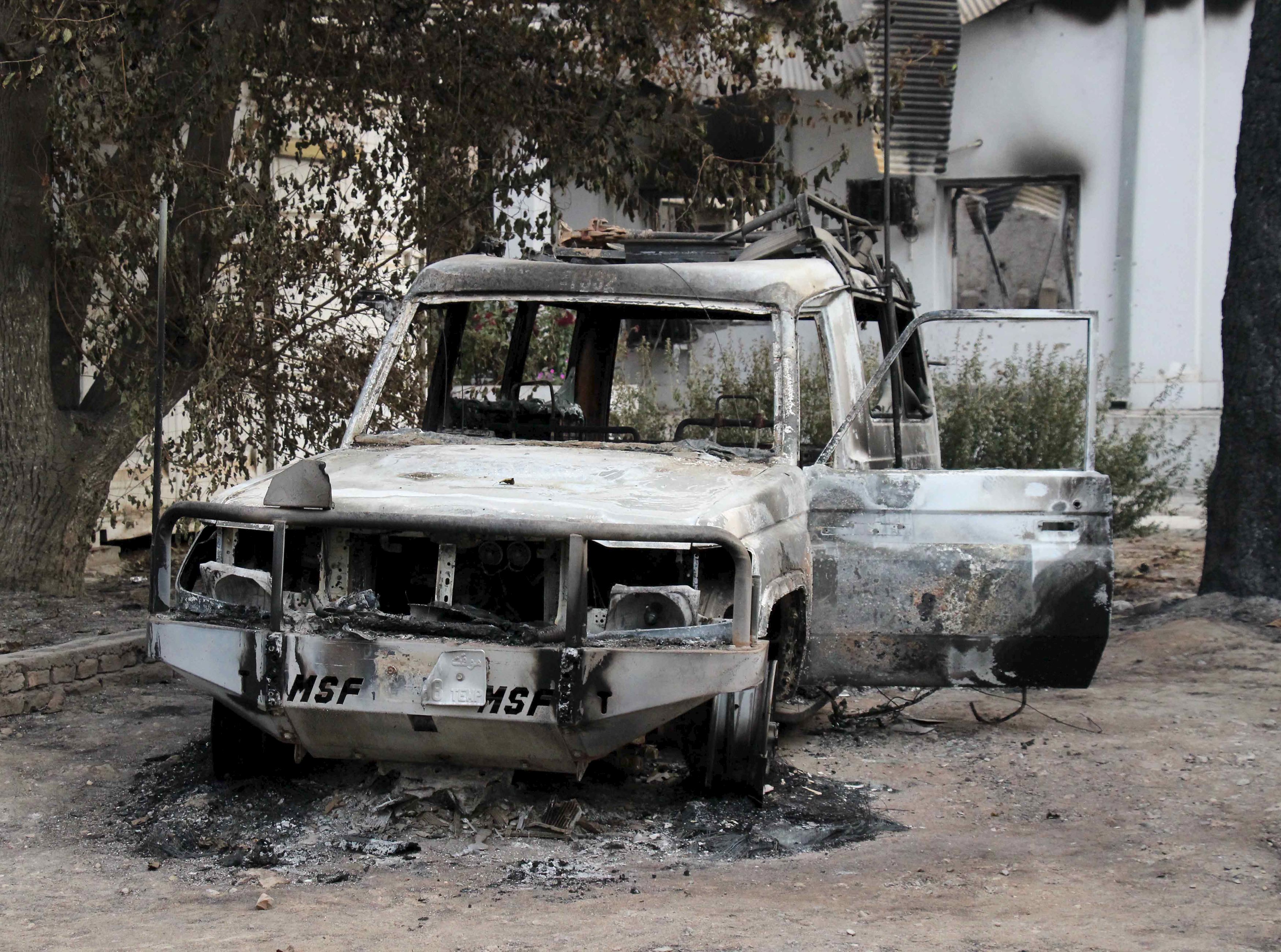 Pentagon Admits Armored Vehicle Mistakenly Forced Its Way Into U S Attacked Afghan Clinic The Pentagon Admits Armored Vehicle Mistakenly Forced Its Way Into U S Attacked Afghan Clinic The