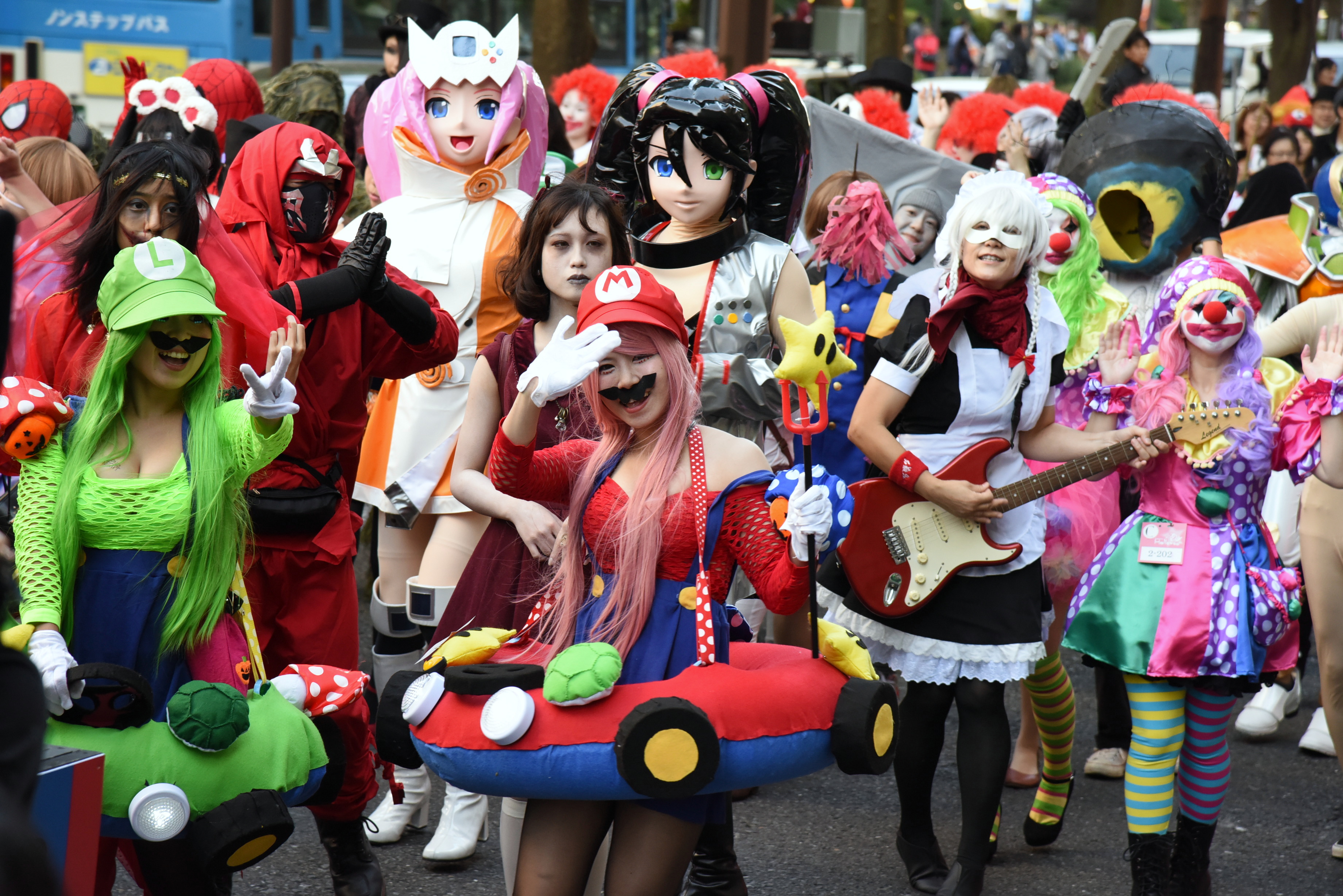 Freak show on parade at the Kawasaki Halloween Parade The Japan Times