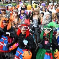No age limits to the cosplay ritual of Halloween.  | SATOKO KAWASAKI