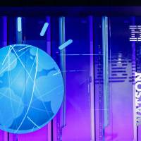 Watson\'s server computers hum away at an IBM lab in Texas. | IBM CORP.