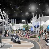 Future image of mobility The highway to the future of transport starts here
