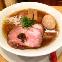 The noodles in both the shio and shoyu soba (above) are stone-ground from four kinds of wheat.  | ROBBIE SWINNERTON