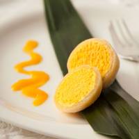 Heart of the matter: Ice cream-filled <em>mochi</em> is making an appearance at restaurants outside Japan. | COURTESY OF PALM PR