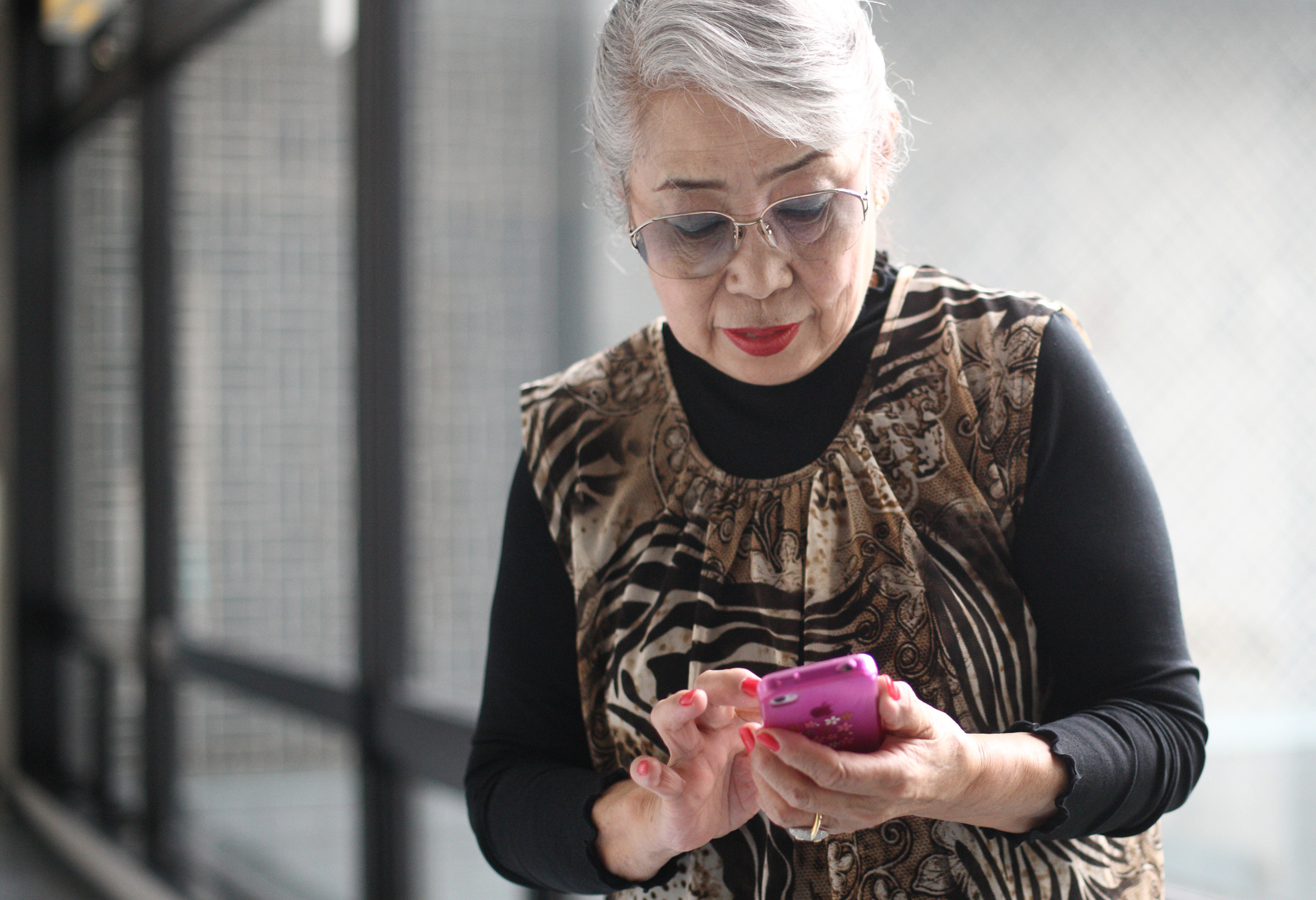 Net nous: Nomura Research estimates there are about 8.8 million 'digital seniors' in Japan, meaning tech-savvy retired people who spend a great deal of time online and know how to manage their money. | BLOOMBERG