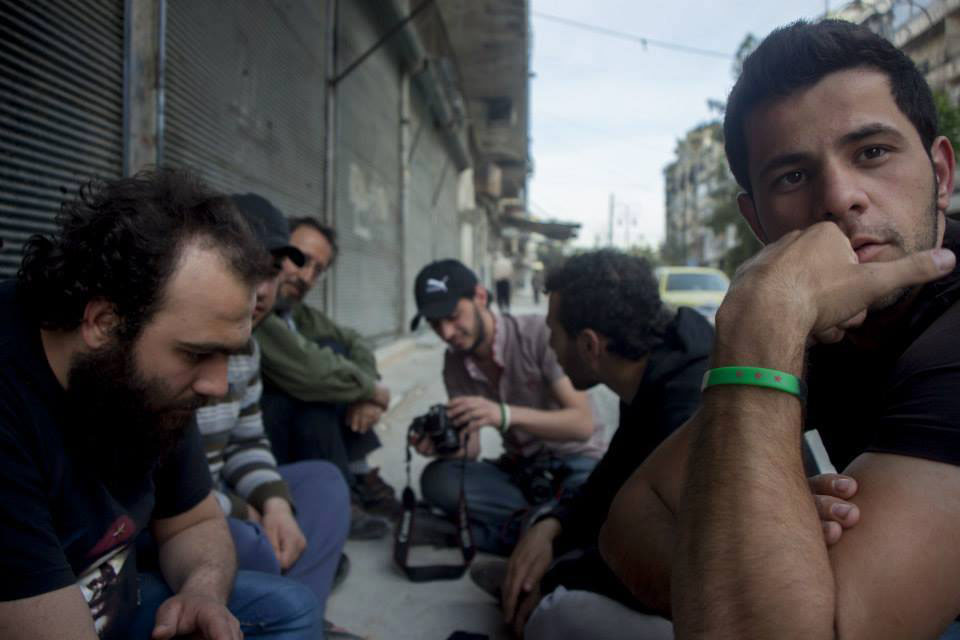 On film: Media activists gather on the streets of Aleppo, Syria, in the documentary 'Young Syrian Lenses,' which is being screened at the 10th UNHCR Refugee Film Festival. | © RUBEN LAGATTOLLA
