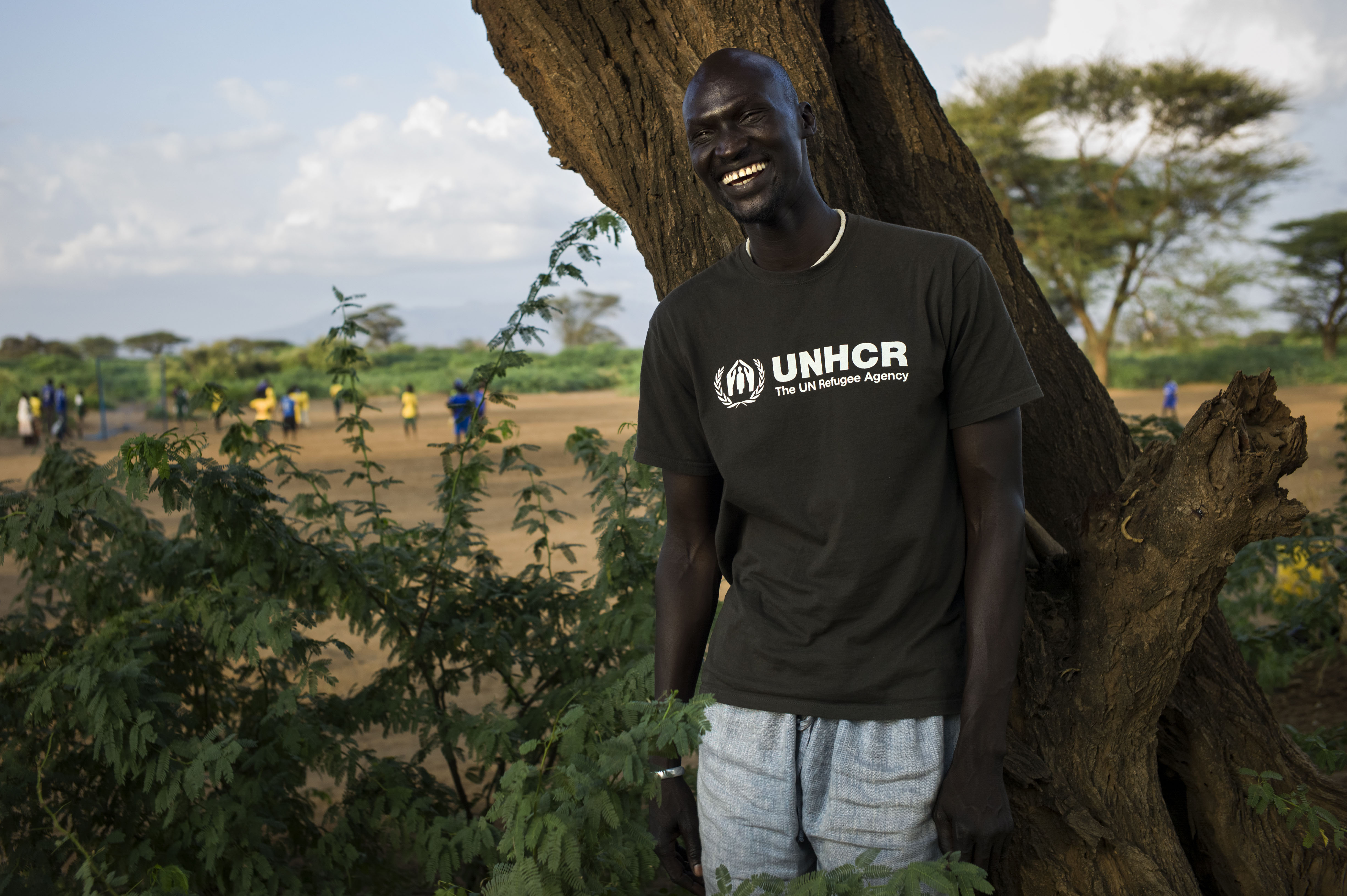 Long journey: Ger Duany has gone into acting since arriving in the United States as a refugee. | © UNHCR/DOMINIC NAHR
