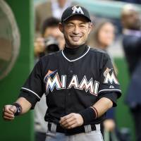 Ichiro Suzuki will stay with the Miami Marlins for the 2016 season in a deal worth around &#36;2 million. | AP