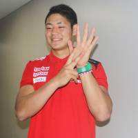 Yoshikazu Fujita, who played on the Eddie Jones-led Rugby World Cup squad, is on Japan\'s provisional national sevens team roster for the upcoming Asian qualifiers in Hong Kong. | KAZ NAGATSUKA