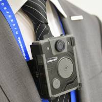 Panasonic Corp.\'s new compact wearable camera will be provided to police officers in the United States ahead of the launch of the product next month in the country. | KYODO