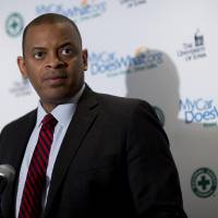 Anthony Foxx, U.S. secretary of transportation, speaks at a news conference in Washington last month. | BLOOMBERG