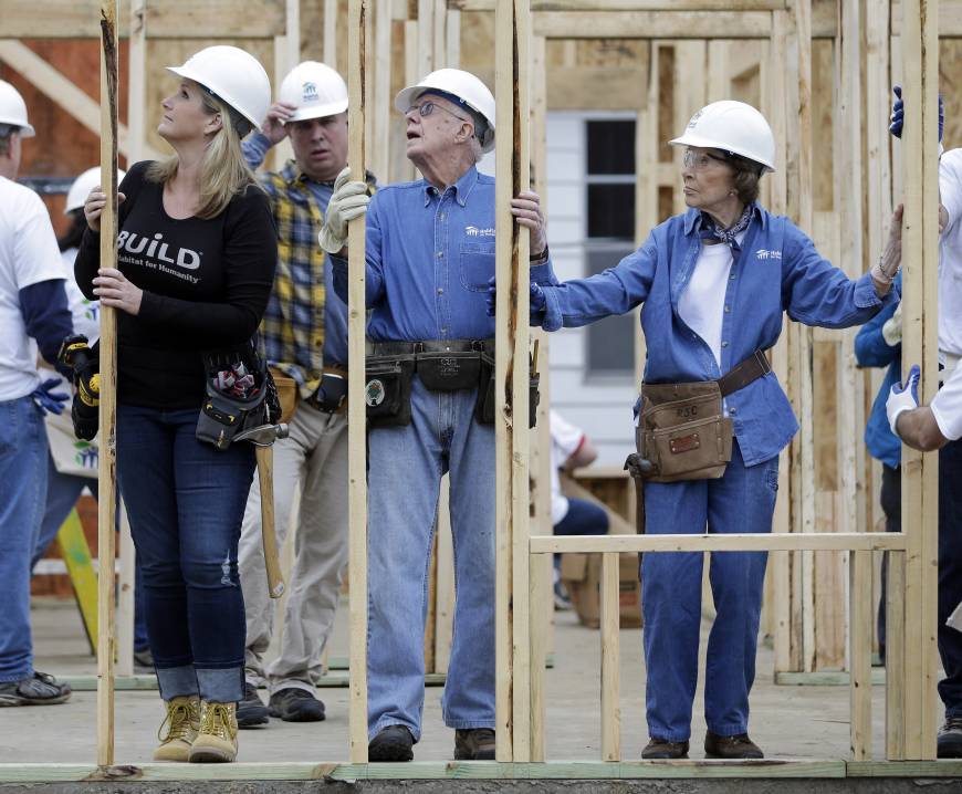 jimmy carter 91 feels fine reneges on vow to ease work regime jimmy works