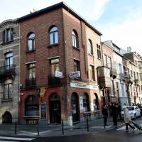 A view of the bar Les Beguines, owned by Brahim Abdeslam, one of the suicide bombers implicated in the Paris attacks, is seen Tuesday in Brussels\' Molenbeek district. | AFP-JIJI
