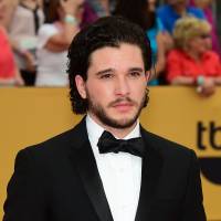 Actor Kit Harington arrives for the 21st Annual Screen Actors Guild Awards on Jan. 25 the Shrine Auditorium in Los Angeles. | AFP-JIJI
