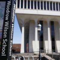 Princeton University\'s Woodrow Wilson School of Public and International Affairs is seen in Princeton, New Jersey, on Friday. The university has pledged to consider renaming buildings dedicated to former U.S. President Woodrow Wilson, the latest U.S. campus effort to quell student complaints of racism. | REUTERS