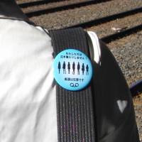 A sample of a badge to ward off gropers says the wearer will not tolerate being molested. | STOP CHIKAN BADGE PROJECT