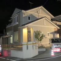 A Japan Coast Guardsman was found dead in this house in Tokoname, Aichi Prefecture. | KYODO