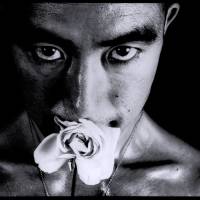 War of the roses: A portrait
of Yukio Mishima from Eikoh Hosoe’s “Ordeal by Roses” collection. Yukio Mishima's enduring, unexpected influence