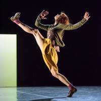 The world at her feet: Young Sylvie growing up in France, and dancing in \"Bye,\" a 2011 piece choreographed for her by Mats Ek. | COURTESY OF SYLVIE GUILLEM, BILL COOPER