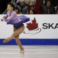 Yuka Nagai is one of the nation\'s new wave of young and talented skaters. She finished third at Skate Canada in her senior Grand Prix debut last weekend. | REUTERS