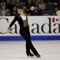 Daisuke Murakami earned his second senior Grand Prix medal with a third-place finish at Skate Canada on Saturday. REUTERS | REUTERS
