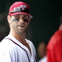 Washington Nationals right fielder Bryce Harper has become the youngest unanimous MVP winner in baseball history, capturing the NL award. He received all 30 first-place votes from members of the Baseball Writers’ Association of America in results announced Thursday. Harper, Donaldson honored with MVPs
