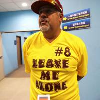 Venezuela manager Luis Sojo speaks after Sunday\'s game. | KAZ NAGATSUKA
