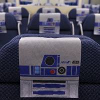 R2-D2 is the droid you\'re looking for as the plane has \"Star Wars\" motifs throughout the cabin. | REUTERS
