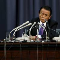 Taro Aso | REUTERS