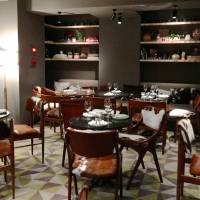 The second-floor dining room itself is absolutely informal, with cowhide on the comfy chairs and a soundtrack of jazzy club beats.
 | ROBBIE SWINNERTON