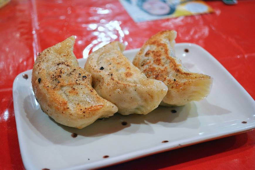 Wai Tan Hong Lu Deng Dumplings with chives | J.J. O'DONOGHUE