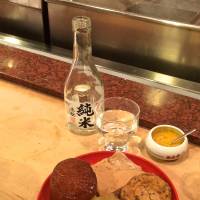 Rough and always ready: The sake selection at Otako is limited but complements the oden perfectly.  | ROBBIE SWINNERTON
