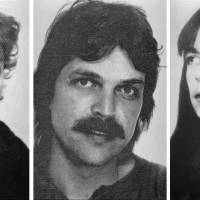 The undated wanted photos provided by German Federal Criminal Police show (from left) Burkhard Garweg, Ernst-Volker Wilhelm Staub and Daniela Klette, who are suspected being member in the RAF terror group. Three former members of the disbanded leftist Red Army Faction who remain at large have reportedly been linked to a botched armored car robbery near Bremen last summer. | BKA VIA AP
