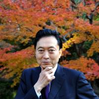 The man who fell to Earth: Former Prime Minister Yukio Hatoyama is pictured at the International House of Japan in Tokyo before his interview with The Japan Times last month. Hatoyama dreams of a Japan anchored within a united Asia