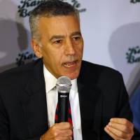 U.S. Ambassador to the Philippines Philip Goldberg answers questions from the media during a forum  Wednesday,  in at suburban Quezon city, northeast of Manila. | AP