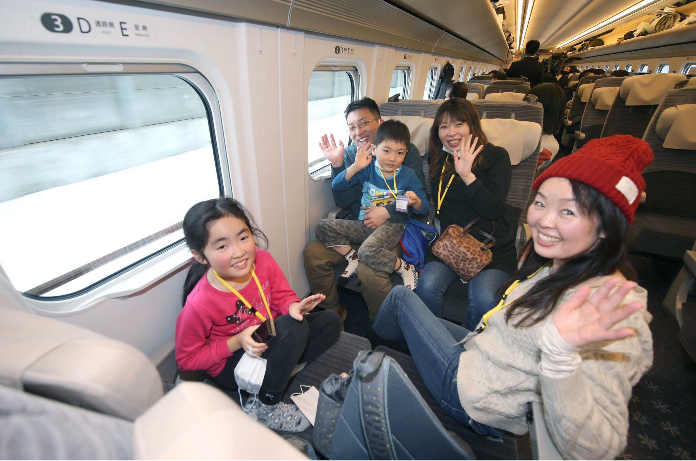 The Hokkaido Shinkansen Line gives test rides to thousands ahead of ...