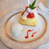 Mousse cream cake, one of many options on Gokan\'s cake tray | J.J. O\'DONOGHUE