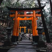 The famous red gates of Fushimi Inari Shrine lead visitors up the mountain. | BENJAMIN PARKS