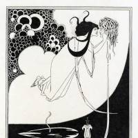 Aubrey Beardsley\'s \"The Climax\" | A PORTFOLIO OF AUBREY BEARDSLEY\'S DRAWINGS ILLUSTRATING SALOME BY OSCAR WILDE PRIVATE COLLECTION, TOKYO