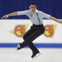 World champion Javier Fernandez and Olympic champion Yuzuru Hanyu are training partners under coach Brian Orser in Toronto. | REUTERS