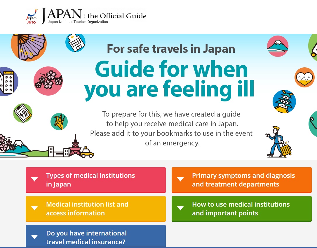 travel to japan health requirements