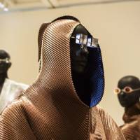 Fit for sci-fi:  Issey Miyake’s aesthetic, with its asymmetric and angular constructions, has helped inspire the concept of “futuristic Japan” that is prevalent in mass media. | JOHN L. TRAN
